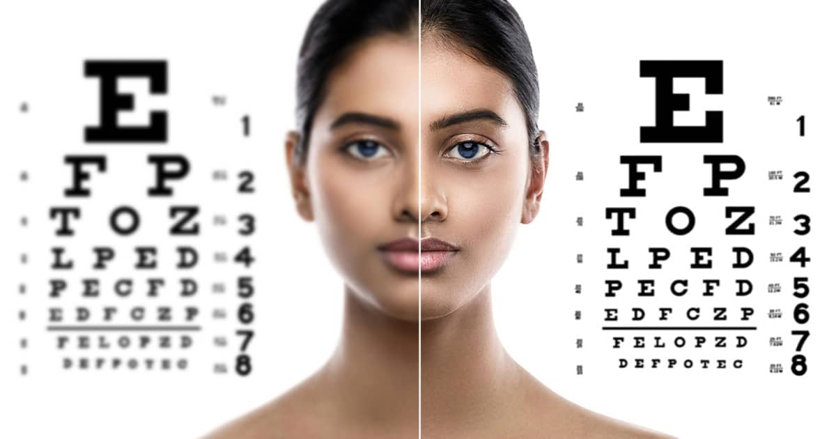 Woman Vision Test